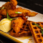 .Fried chicken and savory waffle 2
