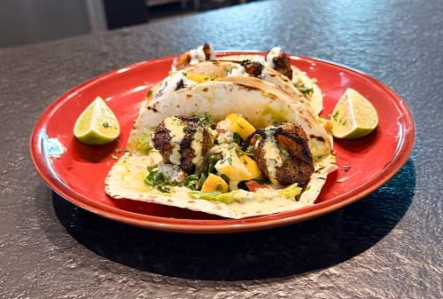 BAJA SHRIMP TACOS